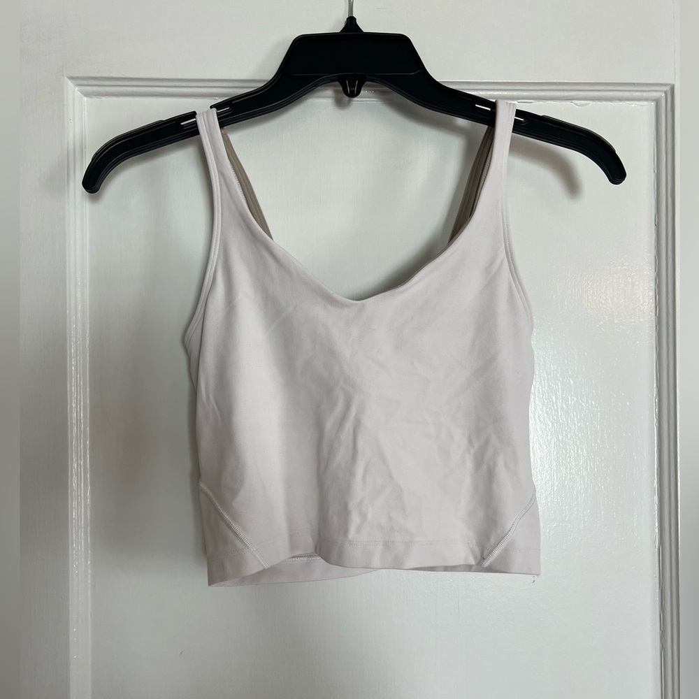 Lululemon align tank in white / size 2